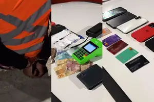 Quadrilha do CE é presa após se passar por flanelinhas para furtar objetos de veículos em Parnaíba (Foto: SSP-PI)