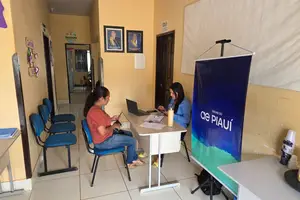 Ação da Águas do Piauí (Foto: Reprodução | Ascom Águas do Piauí)