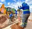 Águas de Teresina realiza obras de expansão da rede de esgoto em bairros das zonas Norte e Sul da capital