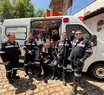 Ambulância da CRT ganha decoração especial para o Dia das Crianças