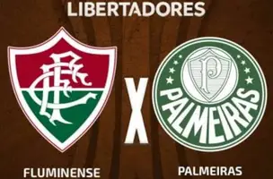 Fluminense x Palmeiras, jogo de ida da semifinal da LIbertadores 2026 (Foto: imagem de reprodução)