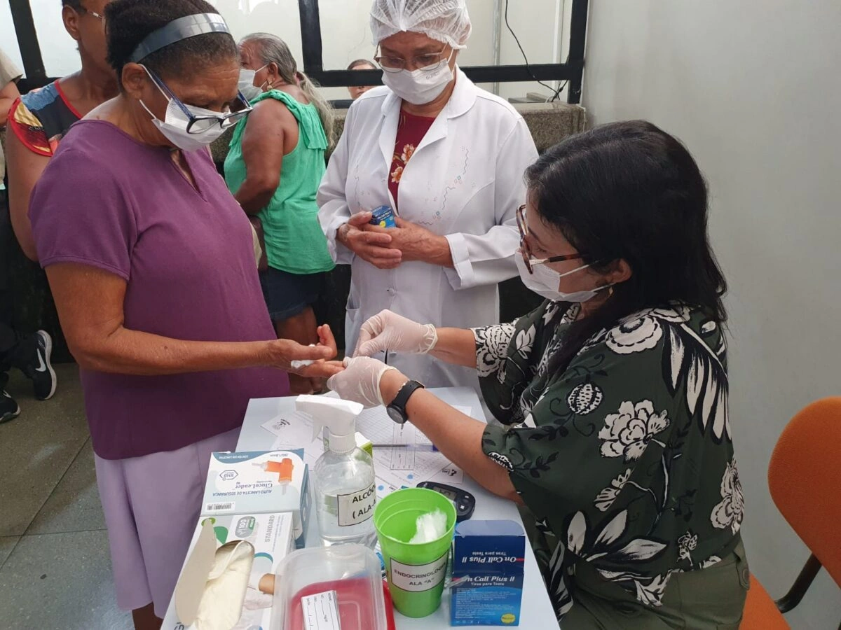 FMS realiza mutirão de diabetes na UBS Cristo Rei