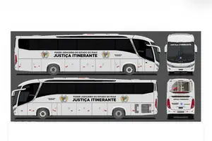 Nova unidade móvel do Programa Justiça Itinerante. (Foto: Reprodução | Ascom TJPI)