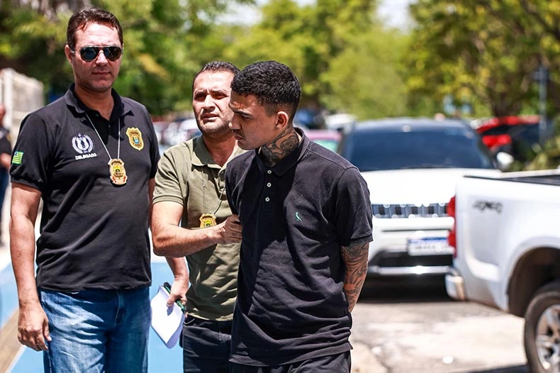 A Justiça do Piauí prorrogou por mais 30 dias a prisão temporária de Luiz Gustavo
