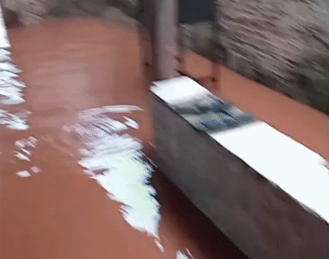 Alagamentos no sul do Piauí na cidade de Corrente