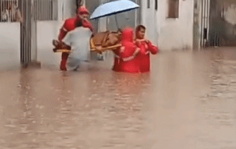 Alagamentos no sul do Piauí na cidade de Floriano