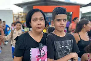 Assunção Moraes é mãe de Eliseu Victor, de 15 anos, aluno do 5º ano, diagnosticado com Transtorno do Espectro Autista (TEA) grau 3 (Foto: Reprodução)