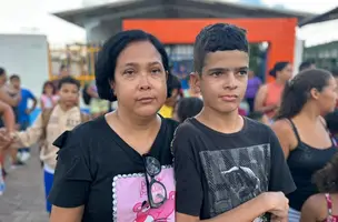 Assunção Moraes é mãe de Eliseu Victor, de 15 anos, aluno do 5º ano, diagnosticado com Transtorno do Espectro Autista (TEA) grau 3 (Foto: Reprodução)