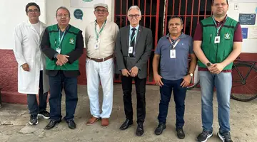 CRM (Conselho Regional de Medicina), fiscalizou nesta quinta-feira (26) que o hospital psiquiátrico Areolino de Abreu (Foto: CRM-PI)