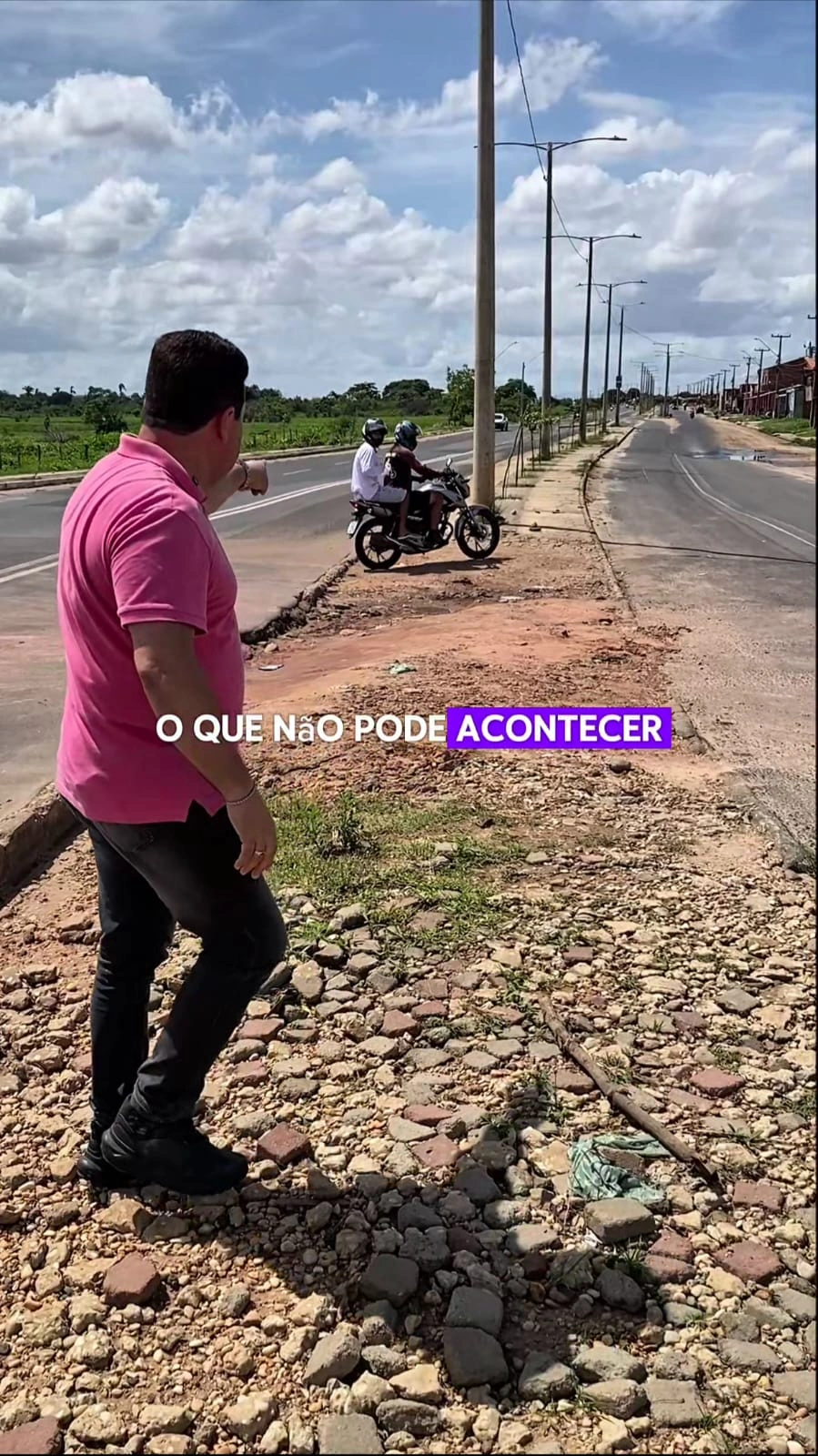 Cruzamento informal da Avenida Poty