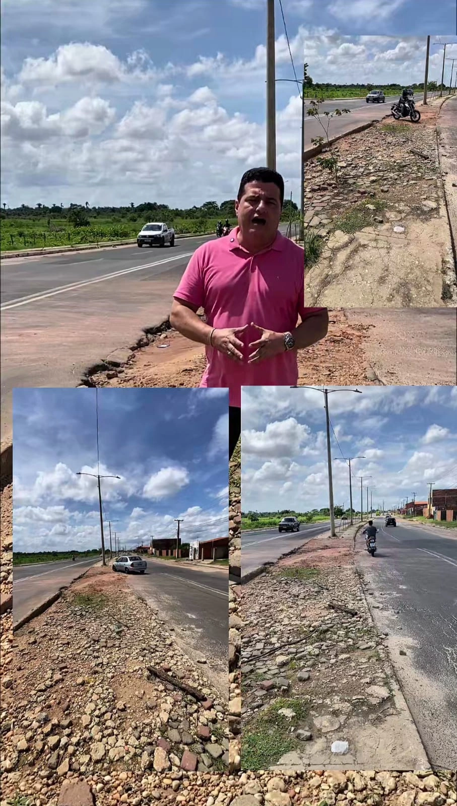 Cruzamento informal da Avenida Poty