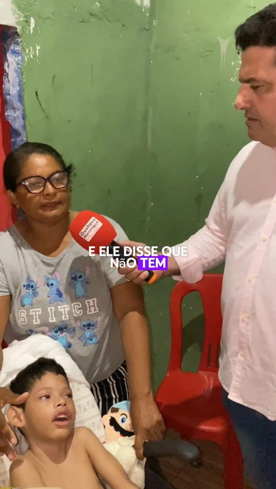 Dona Navegantes recebe a equipe do Gustavo pela Cidade