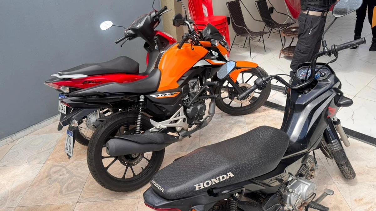 Família de mototaxista é alvo de operação por tráfico e lavagem de dinheiro em Piripiri; movimentou R$ 2 milhões (veículos apreendidos)