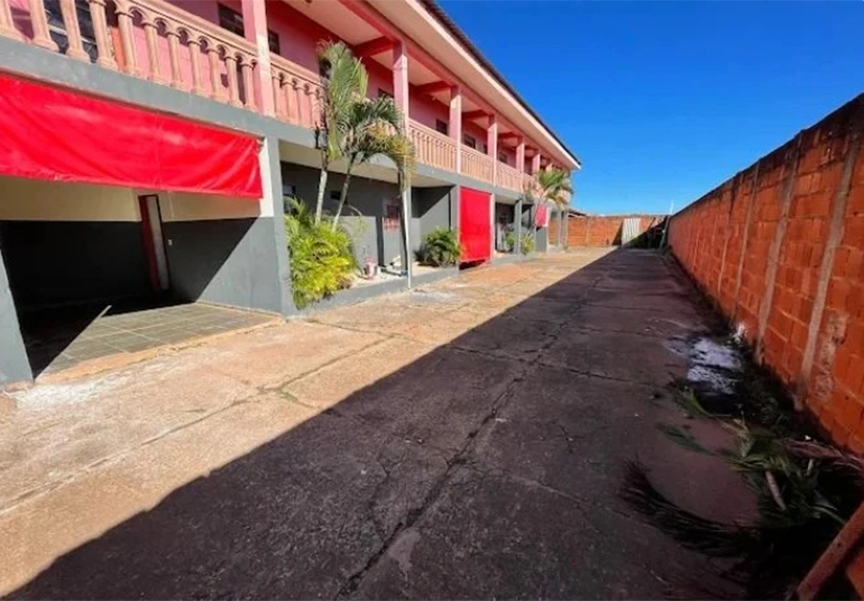 Motel onde homem estava escondido no DF