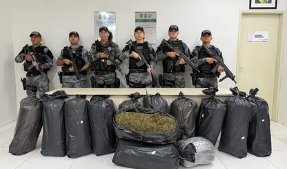 PM do Piauí intercepta “carga alternativa” e frustra rota do tráfico no Sul do estado