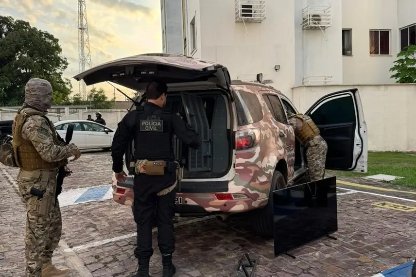 Operação prende suspeitos de agiotagem no PI, MA e CE e bloqueia R$ 1 milhão