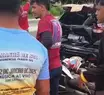 Policial fica ferido após colisão entre moto e carro na Zona Sul de Teresina