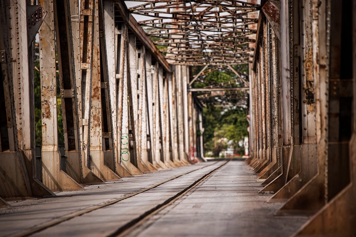 Ponte Metálica que liga Teresina-PI a Timon-Ma