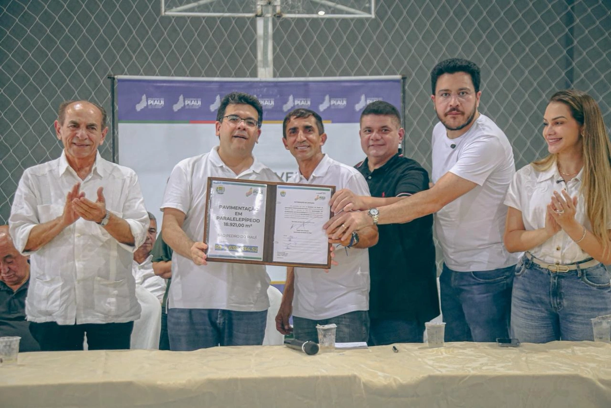 Rafael Fonteles anuncia R$ 5,7 milhões em novas obras e reforça mobilidade urbana em São Pedro do Piauí