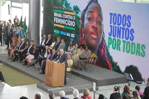 Rafael Fonteles participa do lançamento do Pacto Nacional de Enfrentamento ao Feminicídio (Foto: Renato Braga)