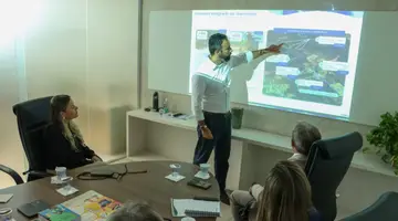 Reunião na sede da MPPI (Foto: MPPI)