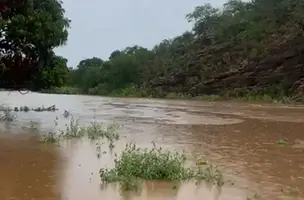 Riacho-Localidade Picos-Dom Inocêncio (Foto: Reprodução)