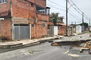 Rua Reginaldo Evangelista na região sudeste de Teresina (Foto: Revista40graus)