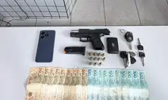 Crime tenta a sorte, mas encontra a polícia no caminho em Altos