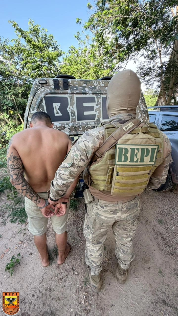 Suspeitos de assalto que fez família refém em chácara na zona rural de Teresina são presos em Altos ( BEPI )