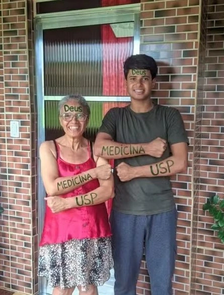 Wesley de Jesus passa em primeiro lugar na USP