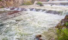 A Barragem  do Jenipapo de São joão do Piauí volta a sangrar Após de três anos