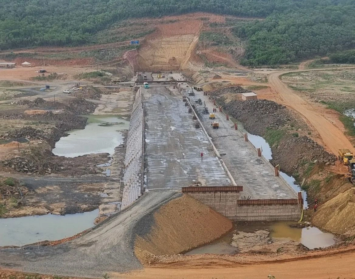 Barragem Nova Algodões, em Cocal