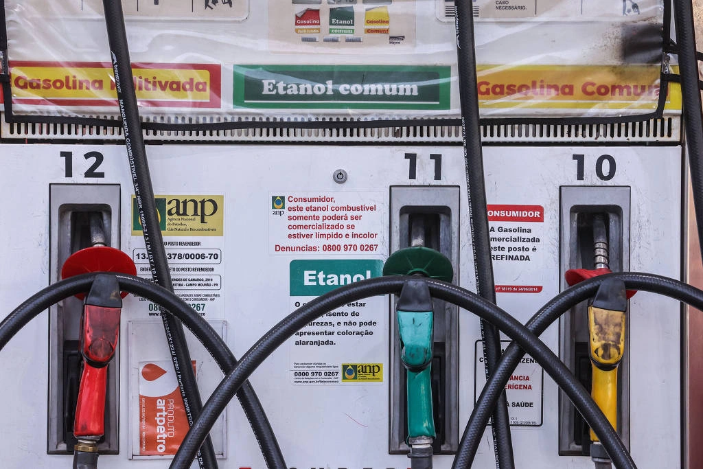 Bomba em posto de combustível que, assim como as distribuidoras, tem aumentando as margens