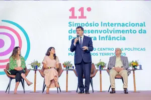 Com Piauí premiado por alfabetização, Rafael Fonteles reforça investimento na primeira infância em simpósio internacional (Foto: Gabriel Paulino)