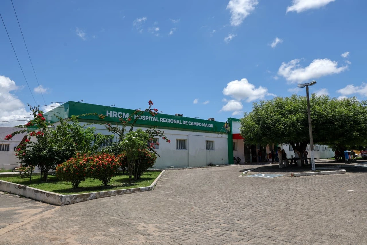 Fachada do Hospital Regional de Campo Maior Foto