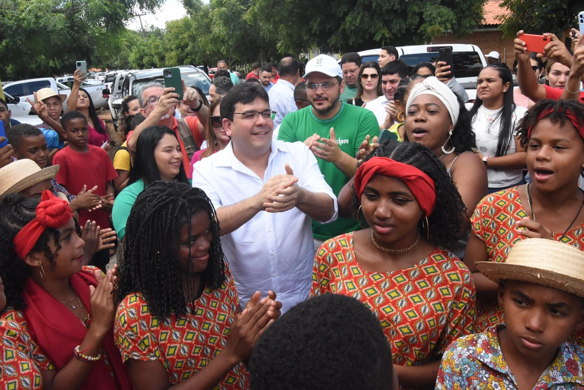 Governador e ministros levam investimentos de segurança alimentar e inclusão produtiva ao Quilombo Mimbó, em Amarante, nesta quinta (5)