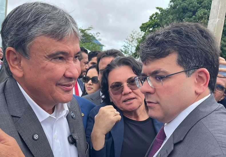 Governador Rafael Fonteles (PT) e o ministro Wellington Dias (PT) admitiram divergências, mas descartaram rompimento político nas eleições deste ano