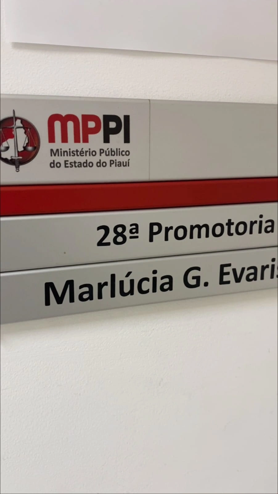 Gustavo pela Cidade na 28° Promotoria do MP-PI