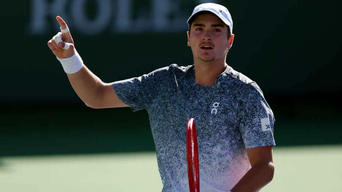João Fonseca, em Indian Wells