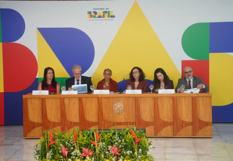 Lançamento do Plano Clima ocorreu no Palácio do Planalto
