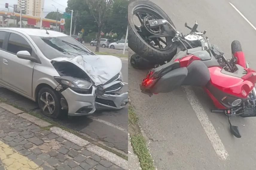 Motociclista Edson Barbosa morre após colisão com carro na Avenida Frei Serafim