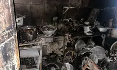 Explosão de botijão deixa mulher ferida e alerta para riscos no uso de gás