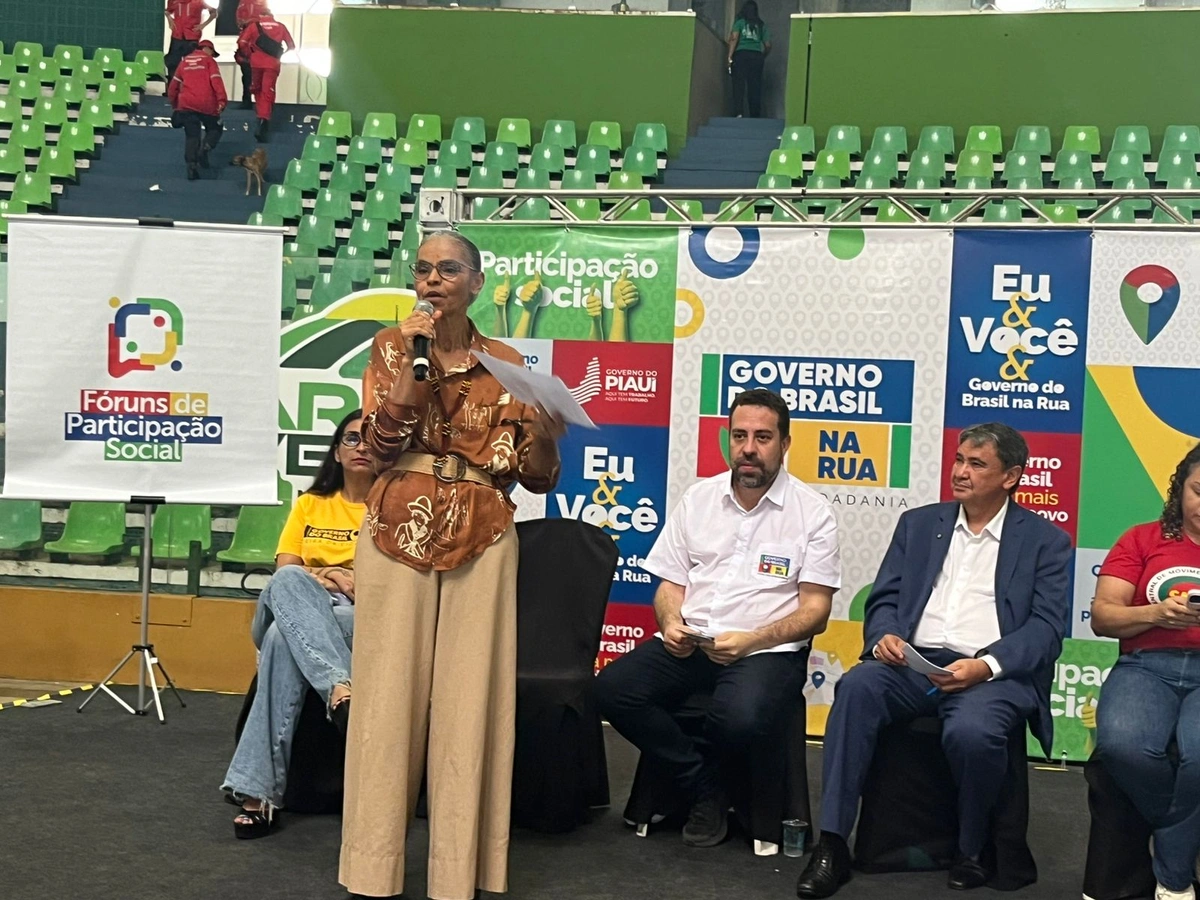 No Piauí, Marina Silva diz que enchentes são causadas por desmatamento e alerta