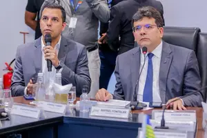 O governador do Piauí, Rafael Fonteles, e o secretário de Estado da Educação, Rodrigo Torres, entregam, nesta quarta-feira (4), às 7h30, a reforma e modernização do Centro Estadual de Tempo Integral (Ceti) Professora Helena Carvalho, no bairro Memorare, na zona norte de Teresina. (Foto: Gabriel Paulino)