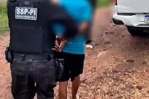 Pai é preso suspeito de estuprar a própria filha de dois anos no Norte do Piauí (Foto: SSP-PI)
