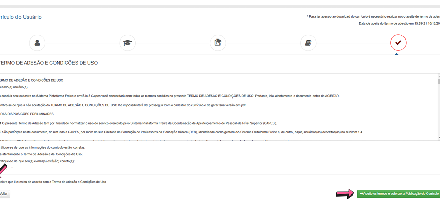 Pé-de-Meia Licenciaturas: saiba como se cadastrar passo 4