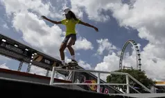 Rayssa Leal brilha em final disputada no Mundial de Skate em São Paulo