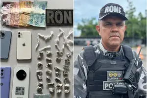 Seis suspeitos foram presos no início da tarde desta quarta-feira (4) em uma residência abandonada utilizada como ponto de tráfico de drogas, reuniões de faccionados e até “tribunal do crime”, no bairro Dirceu II, na zona Sudeste de Teresina. A ação foi realizada por equipes do Batalhão de Rondas Ostensivas de Natureza Especial (BPRone) (Foto: Reprodução)