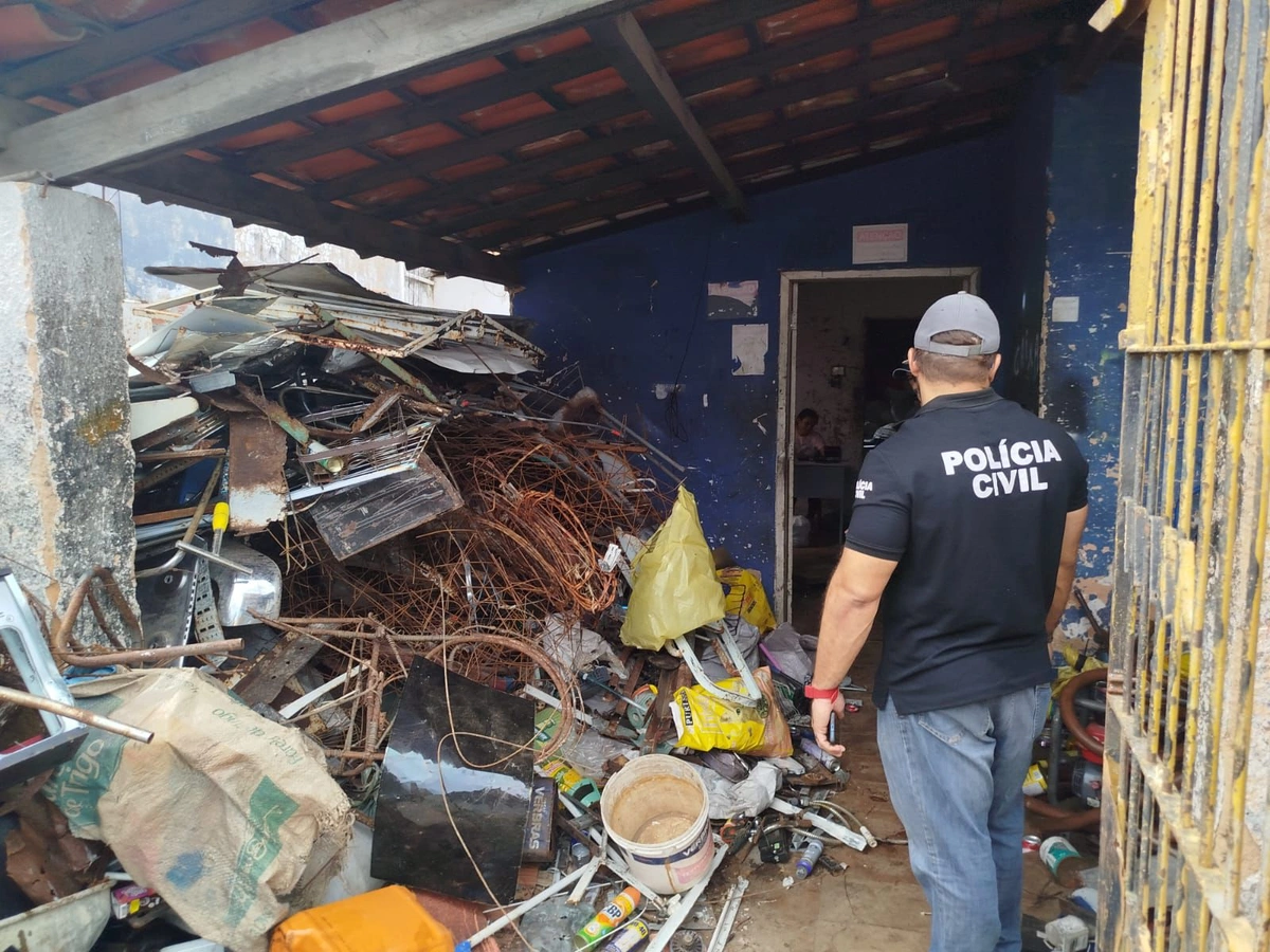 Sucateiros são presos em operação contra furto de fios no litoral do Piauí