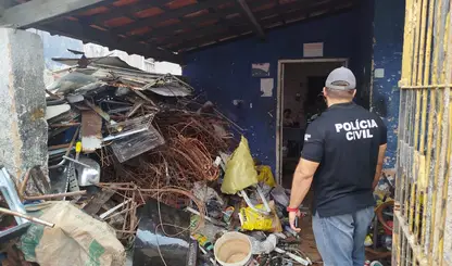 Operação prende sucateiros e curto circuito encontra a Justiça